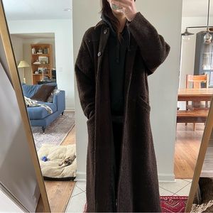 Eileen Fisher Boulce Wool Long Parka